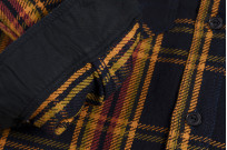 Samurai Heavy Winter Flannel - Rope-Dyed Indigo - Image 9